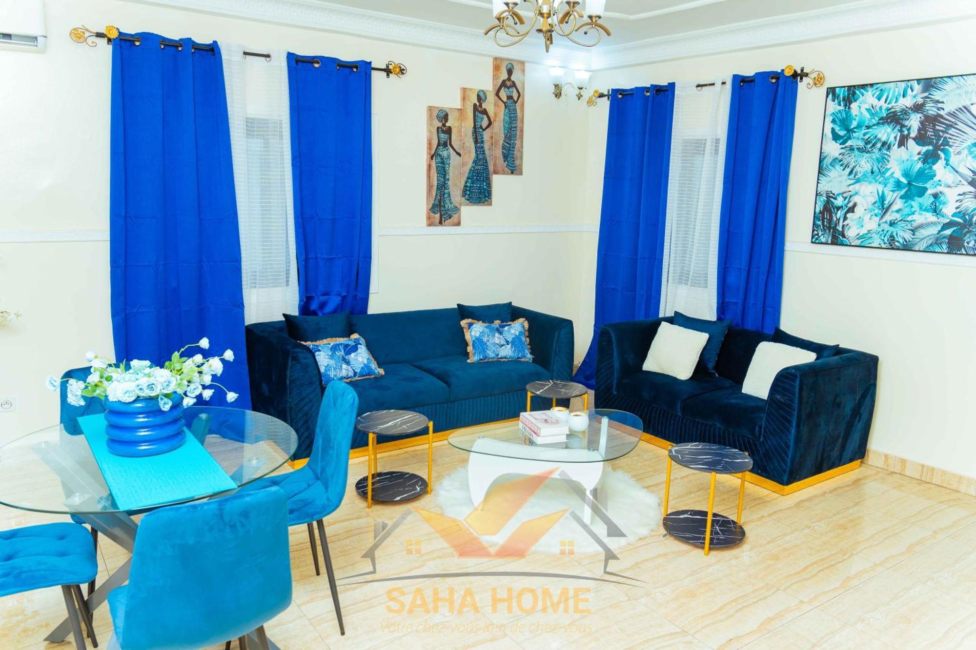 Le Luxe A Yaounde Chez Saha Home エクステリア 写真